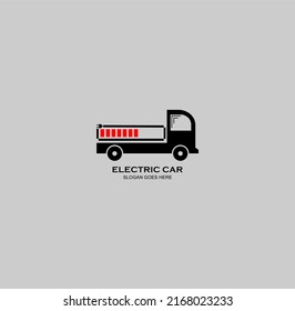 Electric car with plug icon symbol, EV car, Green hybrid vehicles charging point logotype, Eco friendly vehicle concept, Vector illustration