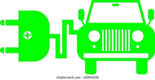Electric Car Sign
