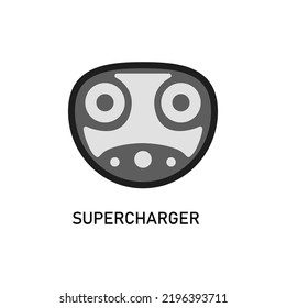 Electric car supercharging connector. Ev charger USA. Vector illustration