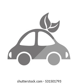 electric car symbol icon vector illustration graphic design