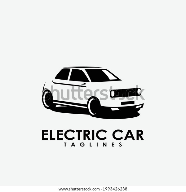 Electric Car Vector Design\
Template