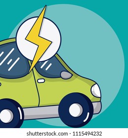 Electric car vehicle