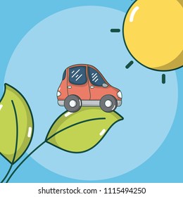 Electric car vehicle