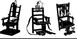 Electric Chair Silhouette Rendering: Exploring Multidimensional Perspectives From Various Angles