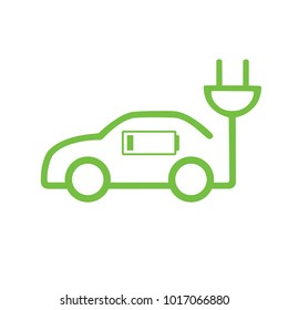 Electric Car Plug Icon Symbol Ev Stock Vector (royalty Free) 1380118091 