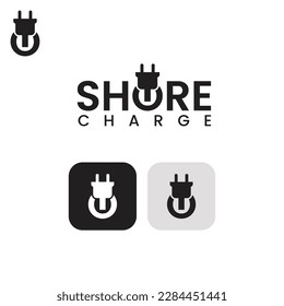 Electric Charge Logo - It Can Be Used As Power,Enerygy,Technology,Battery,Car Electrical Charger Logo Design Templates