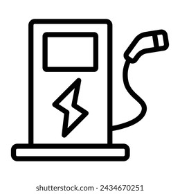 Diseño de línea de vectores de carga eléctrica