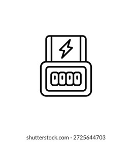 Indicador de carga eléctrica con Estado de batería completo