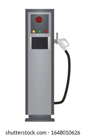 Electric charging station. vector illustration