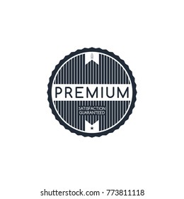 electric cigarette badge label template vector art