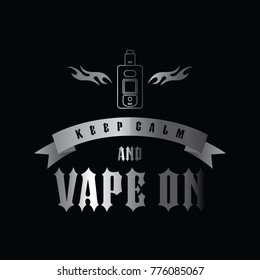 electric cigarette personal vaporizer vector art