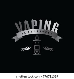 electric cigarette personal vaporizer vector art