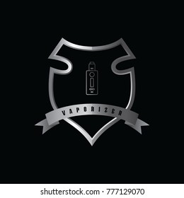 electric cigarette personal vaporizer vector art