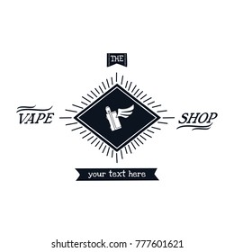 electric cigarette personal vaporizer vector art