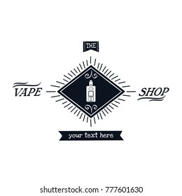 electric cigarette personal vaporizer vector art