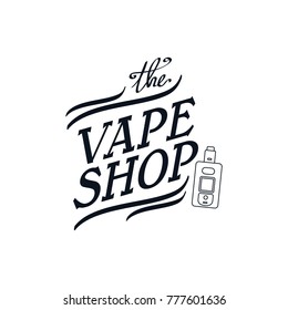 electric cigarette personal vaporizer vector art