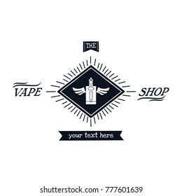 electric cigarette personal vaporizer vector art