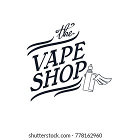 electric cigarette personal vaporizer vector art