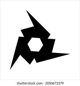 electric circle abstract geometric design