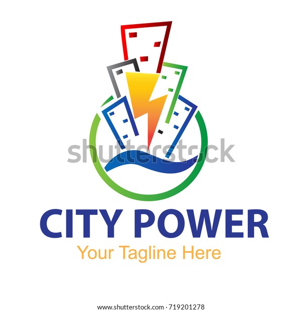 Electric City Logo Stock Vector (Royalty Free) 719201278 Shutterstock