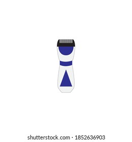 Electric clipper vector design ilustration icon logo templat