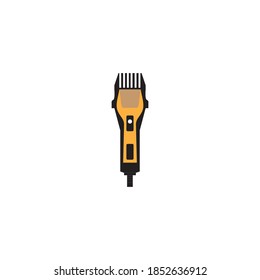 Electric clipper vector design ilustration icon logo templat