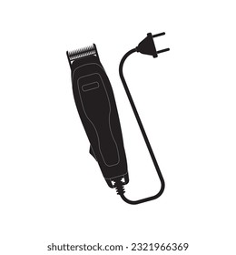 electric clippers vector icon illustration template design
