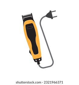 electric clippers vector icon illustration template design