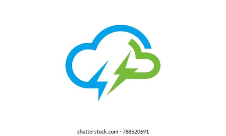 electric cloud logo company