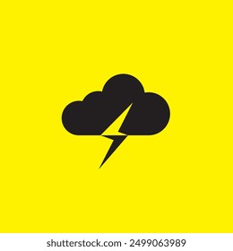 electric cloud symbolizes power and energy