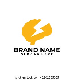 electric consult logo vector design template