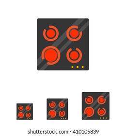 Electric cooker icon