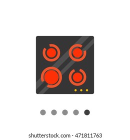 Electric cooker icon