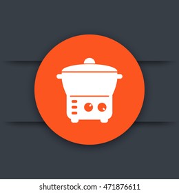 electric cooker icon