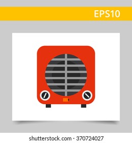 Electric cooler icon