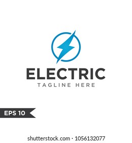 electric design logo template