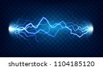 Electric discharge shocked effect for design. Power electrical energy lightning spark or electricity effects realistic isolated blitz vector illustration on checkered background