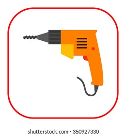 Electric drill icon