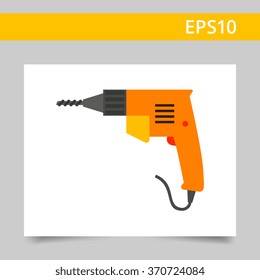 Electric drill icon