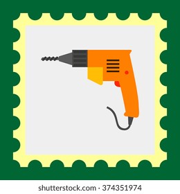 Electric drill icon