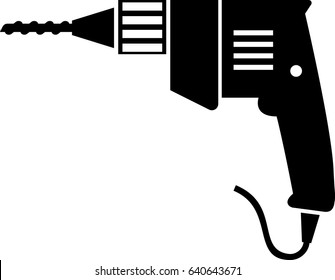 Electric drill icon