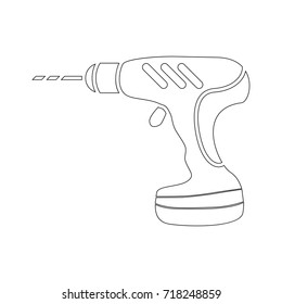 electric drill icon