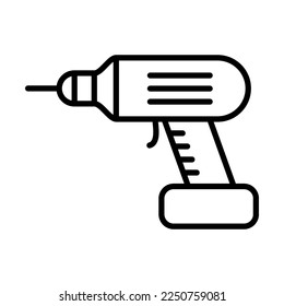 Icono De Perforación Eléctrica Diseño Plantilla Vector Signo De Ilustración Y Píxeles De Símbolo Perfecto