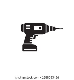 electric drill icon symbol sign vector