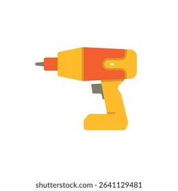 electric drill icon vector illustration