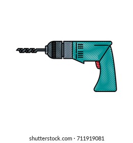 electric drill tool icon image