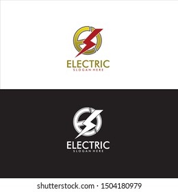 Electric  E Logo in Vector 