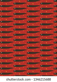 electric eels pattern vector background