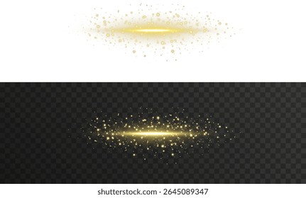Electric energy glides through digital vector night. Futuristic motion paints sky in glowing paths. Twirl line burns gold into curved eternity. Glowing