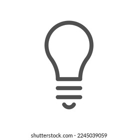 Electric and energy related icon outline and linear vector.